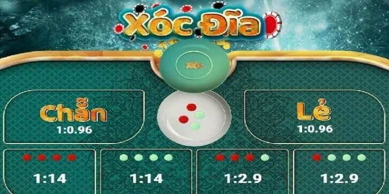 Tỷ lệ ăn của các cửa trong game xóc đĩa 3D tại Kubet