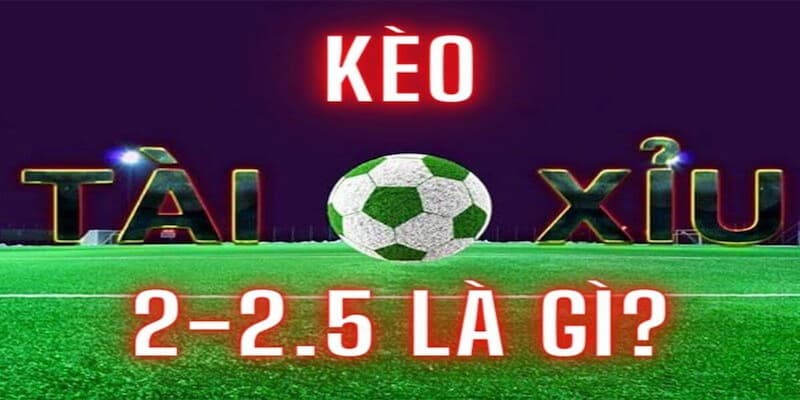 Kèo tài xỉu 2 trái rưỡi (2.5)